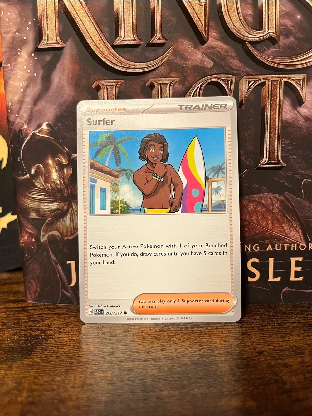 Pokemon Surfer Trainer Supporter Card Ascended Heroes 200/217